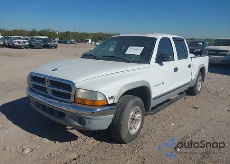 2000 Dodge Dakota Slt/Sport из США, поврежденный, VIN 1B7GL2AN6YS679879